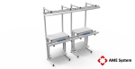 custom designed aluminium t-slot extrusion conveyor workbench pod 2